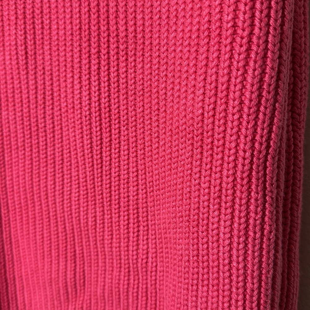Michael Kors Shaker Sleeveless Turtleneck pink L - Picture 3 of 7